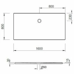Kronenbach Cube Mineralguss-Duschwanne 160 X 80 Cm -KEUCO Verkauf kronenbach duschwannen cube mineralguss 160 x 4038623
