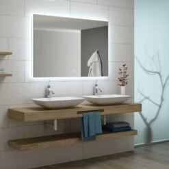 Kronenbach Night Lichtspiegel 120 X 60 Cm Mit LED-Beleuchtung -KEUCO Verkauf kronenbach lichtspiegel night 60 x 120 4290505