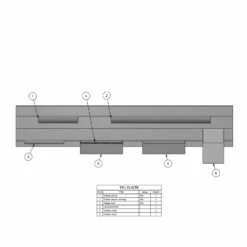 Kronenbach Cube Ordnungssystem Für Spiegelschrank 80 Cm Mit 2 Drehtüren -KEUCO Verkauf kronenbach spiegelschraenke zubehoer ordnungssystem spiegelschrank cube 6214516