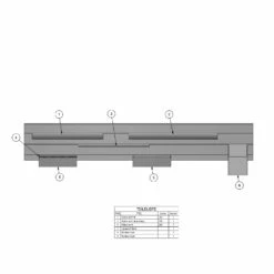 Kronenbach Cube Ordnungssystem Für Spiegelschrank 140 Cm Mit 3 Drehtüren -KEUCO Verkauf kronenbach spiegelschraenke zubehoer ordnungssystem spiegelschrank cube 6214531