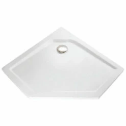 Architekt 100 Fünfeck-Duschwanne Super-flach 100 X 100 Cm