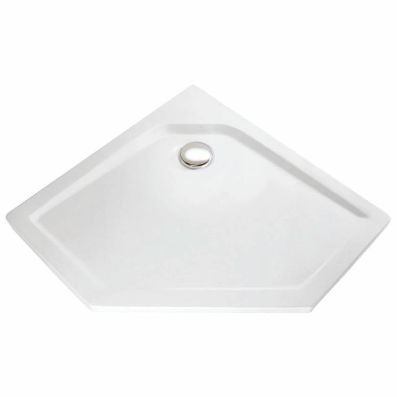 Architekt 100 Fünfeck-Duschwanne Super-flach 90 X 90 Cm 1 Architekt 100 Fünfeck-Duschwanne Super-flach 90 X 90 Cm