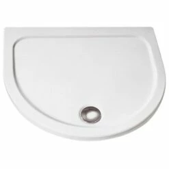 Architekt 100 Halbkreis-Duschwanne Super-flach 96 X 82 Cm