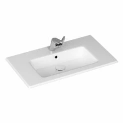 Loft 2.0 Waschtisch Mit Unterschrank 80 Cm, Mit Holzgestell