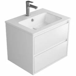 Loft Waschtisch Mit Unterschrank 60 Cm, 2 Auszüge