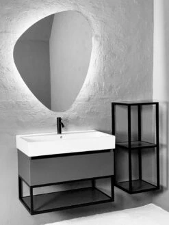 Art LED-Lichtspiegel Organix 80 X 100 Cm -KEUCO Verkauf megabad profi collection serie art badmoebel 5810014