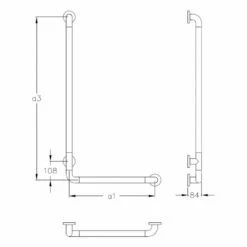 Silver Age System Winkelgriff 30-90 X 30-90 Cm
