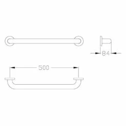 Silver Age System Haltegriff 50 Cm