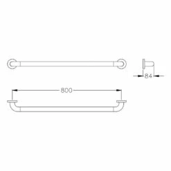 Silver Age System Haltegriff 80 Cm