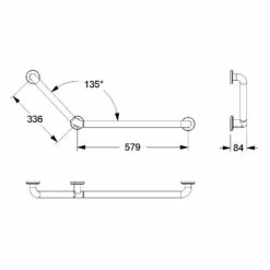 Silver Age System Adipositas Winkelgriff 57,9 X 33,6 Cm