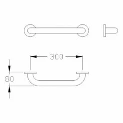 Silver Age System Haltegriff 30 Cm
