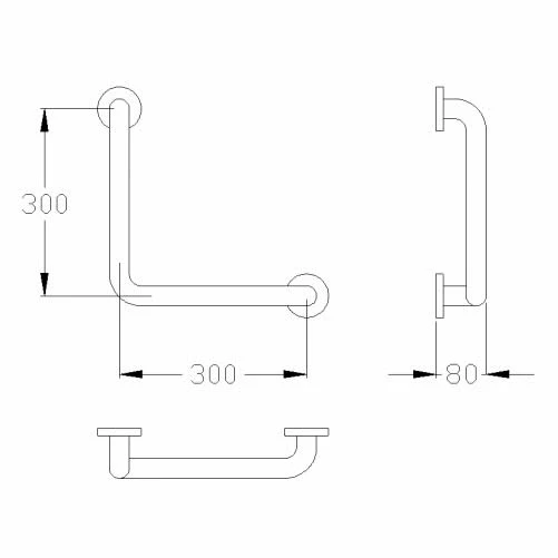 Silver Age System Winkelgriff 30 X 30 Cm 1 Silver Age System Winkelgriff 30 X 30 Cm