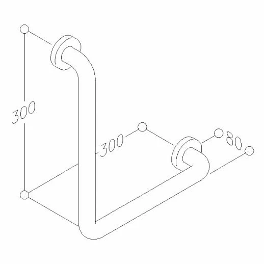 Silver Age System Winkelgriff 30 X 30 Cm 2 Silver Age System Winkelgriff 30 X 30 Cm – Bild 2