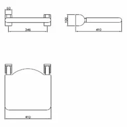 Silver Age System Klappsitz 41 X 41 Cm