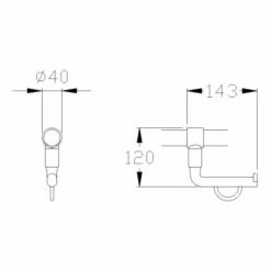 Silver Age System Papierhalter, Nachrüstbar