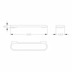 Silver Age System Ablage, Mit Diebstahlschutz