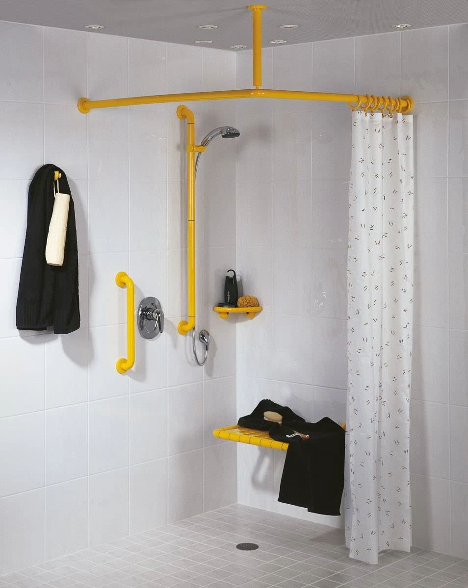 Silver Age System Duschvorhangstange 140 X 140 Cm 1 Silver Age System Duschvorhangstange 140 X 140 Cm