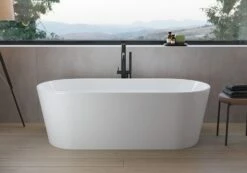 Pianura Valentina Badewanne Oval Freistehend 190 X 90 Cm Mit Schürze Und Verdecktem Überlauf 10 Pianura Valentina Badewanne Oval Freistehend 190 X 90 Cm Mit Schürze Und Verdecktem Überlauf -KEUCO Verkauf pianura badewannen valentina oval freistehend 190 12494659