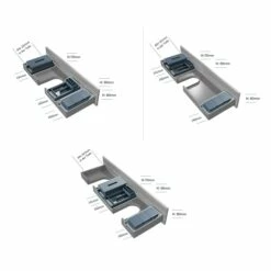 Pianura Ordnungssystem Für Waschtischunterschränke, Schrankbreite 100/120 Cm -KEUCO Verkauf pianura zubehoer ordnungssystem waschtischunterschraenke schrankbreite 100 11625840