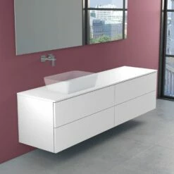 Progettobagno Elba Modular Waschtischkonsole 200 Cm, Ausführung Links