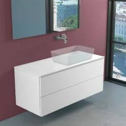 Progettobagno Elba Modular Waschtischkonsole 120 Cm, Ausführung Rechts