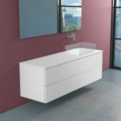 Progettobagno Elba Modular Waschtischkonsole 160 Cm, Ausführung Rechts