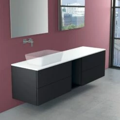 Progettobagno Elba Modular Waschtischkonsole 190 Cm, Ausführung Links