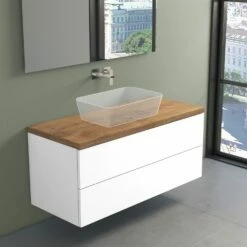 Progettobagno Elba Terra Waschtischkonsole 120 Cm