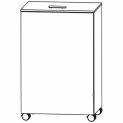 Puris Cool Line Wäscherolli 47 X 47 X 75,6 Cm, Griff 359