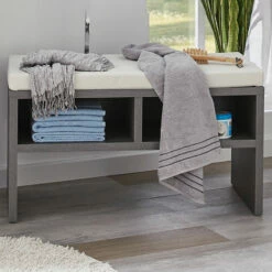 Puris Universal Sitzbank 90 Cm Mit Sitzkissen Aus Kunstleder