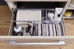 Puris Auszugseinteilung Inkl. Befestigungsstange Und 3 Elementen, Für 40 Cm Schrankbreite