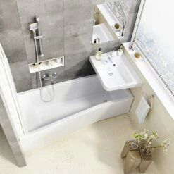 RAVAK Be Happy II Asymmetrische Badewanne 170 X 75 Cm, Rechts