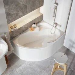 RAVAK Rosa I Asymmetrische Badewanne 160 X 105 Cm, Rechts