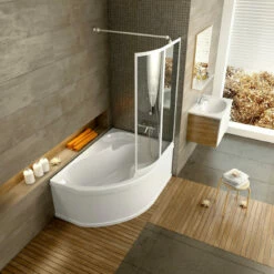 RAVAK Rosa I Asymmetrische Badewanne 160 X 105 Cm, Rechts -KEUCO Verkauf ravak badewannen rosa i asymmetrische 160 4292734