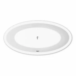 Repabad Ferrera Freistehende Ovalbadewanne 170 X 85 Cm