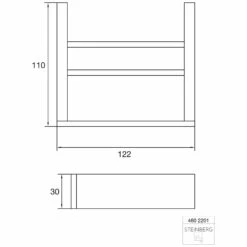 Steinberg Serie 460 Seifenhalter