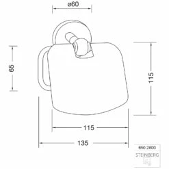 Steinberg Serie 650 Papierhalter