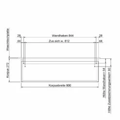 Steinkamp Value Unterschrank 90 Cm -KEUCO Verkauf steinkamp badmoebel value waschtischunterschraenke unterschrank 90 6852644