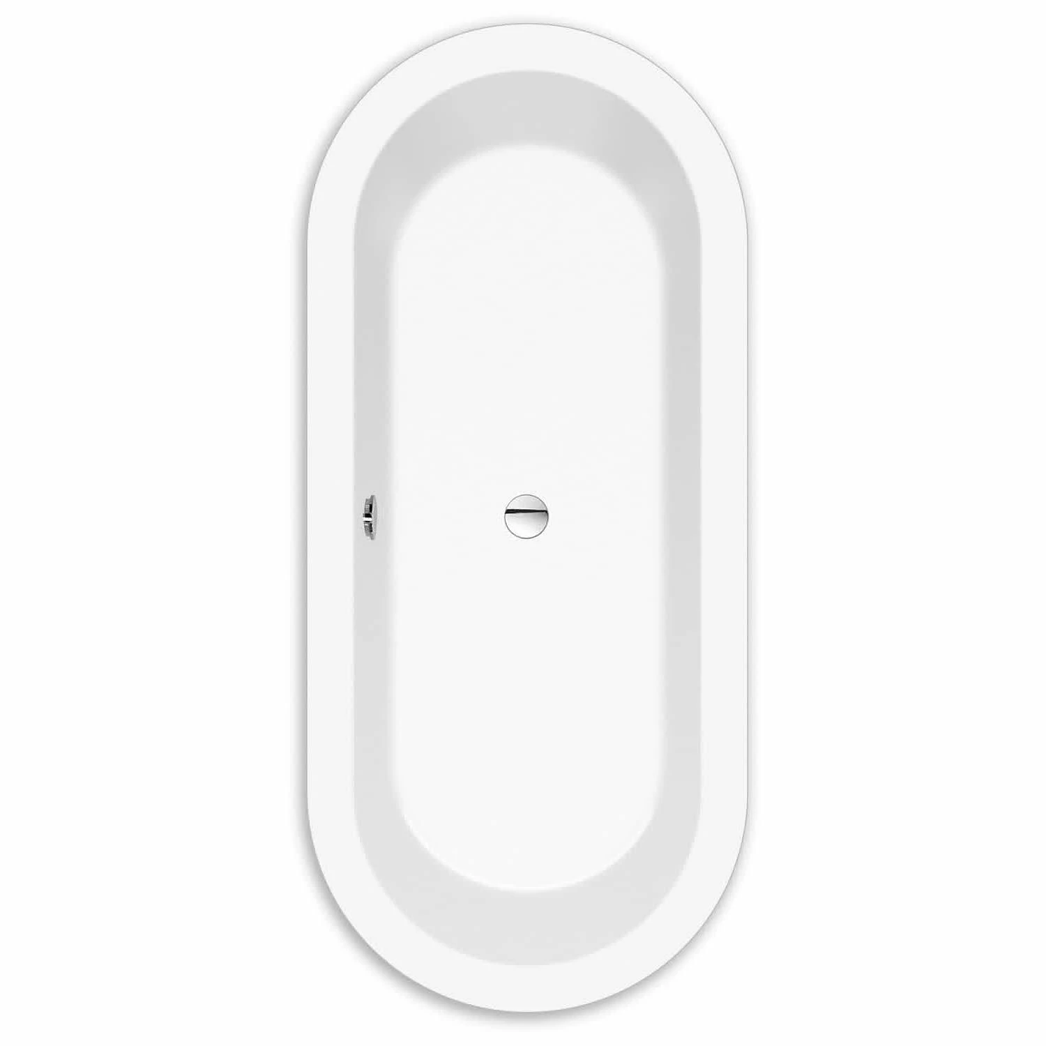 Steinkamp Life Freistehende Badewanne 180 X 80 Cm Mit MT5 Ab- Ein- Und Überlaufgarnitur 1 Steinkamp Life Freistehende Badewanne 180 X 80 Cm Mit MT5 Ab- Ein- Und Überlaufgarnitur