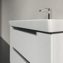 Villeroy & Boch Subway 2.0 Waschtischunterschrank XL 78,7 Cm, Griffe Silberfarbig Matt, 2 Auszüge -KEUCO Verkauf villeroy boch alle kollektionen subway 2 9405119