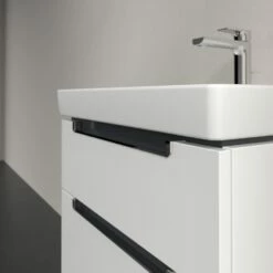 Villeroy & Boch Subway 2.0 Waschtischunterschrank XXL 58,7 Cm, Griffe Chromfarbig Glänzend, 2 Auszüge -KEUCO Verkauf villeroy boch alle kollektionen subway 2 9410039