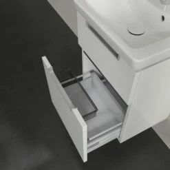 Villeroy & Boch Subway 2.0 Waschtischunterschrank XXL 44 Cm, Griffe Silberfarbig Matt, 2 Auszüge -KEUCO Verkauf villeroy boch alle kollektionen subway 2 9410246