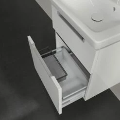 Villeroy & Boch Subway 2.0 Waschtischunterschrank XXL 48,5 Cm, Griffe Silberfarbig Matt, 2 Auszüge -KEUCO Verkauf villeroy boch alle kollektionen subway 2 9410276