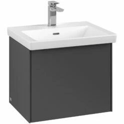Villeroy & Boch Subway 3.0 Waschtischunterschrank 52,3 Cm, 1 Auszug, Griff Monochrom, Ohne LED-Licht