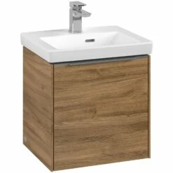 Villeroy & Boch Subway 3.0 Waschtischunterschrank 42,3 Cm, 1 Tür, Anschlag Links, Griff Glänzend