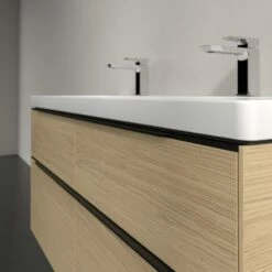 Villeroy & Boch Subway 3.0 Waschtischunterschrank 127,2 Cm, 4 Auszüge, Griffe Volcano Black, Ohne LED-Licht -KEUCO Verkauf villeroy boch alle kollektionen subway 3 9558482