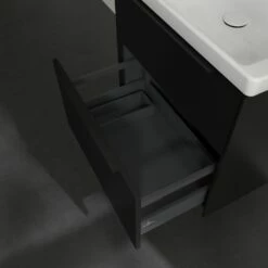 Villeroy & Boch Subway 3.0 Waschtischunterschrank 62,2 Cm, 2 Auszüge, Griffe Volcano Black, Ohne LED-Licht -KEUCO Verkauf villeroy boch alle kollektionen subway 3 9559577