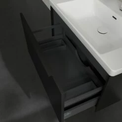 Villeroy & Boch Subway 3.0 Waschtischunterschrank 77,2 Cm, 1 Auszug, Griff Volcano Black, Ohne LED-Licht -KEUCO Verkauf villeroy boch alle kollektionen subway 3 9560981