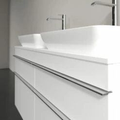 Villeroy & Boch Venticello Waschtischunterschrank XXL 125,7 Cm Für 2 Aufsatzbecken -KEUCO Verkauf villeroy boch alle kollektionen venticello badmoebel 9389948