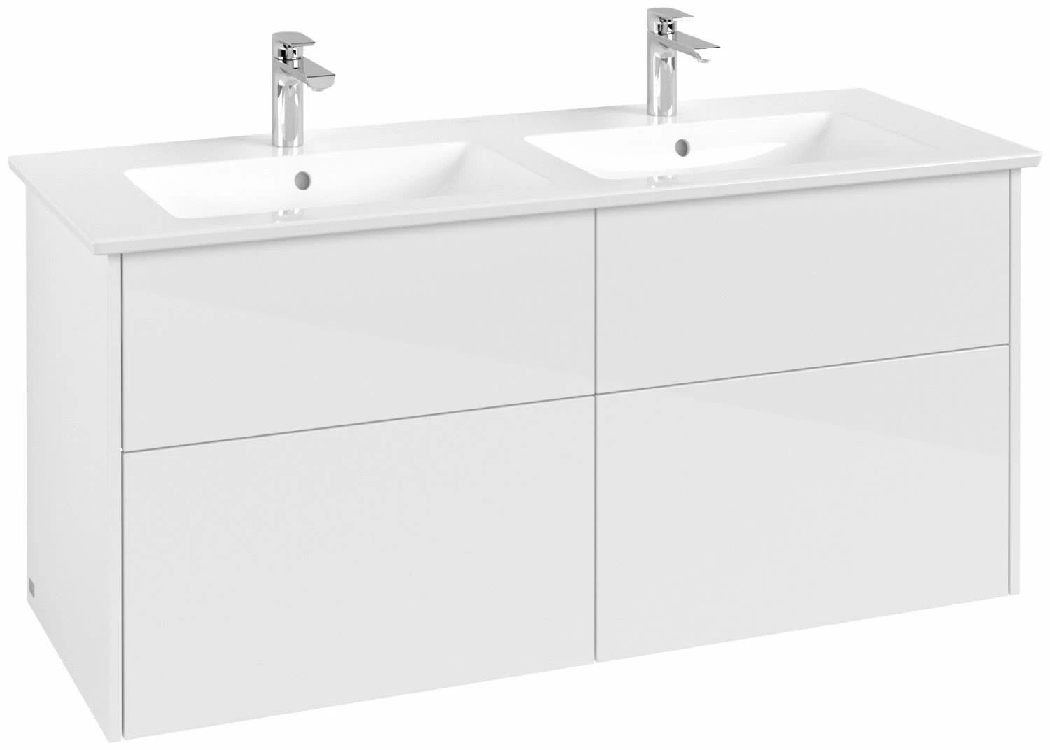 Villeroy & Boch Finero Waschtischunterschrank 130 Cm Mit Doppelwaschtisch, 4 Auszüge 8 Villeroy & Boch Finero Waschtischunterschrank 130 Cm Mit Doppelwaschtisch, 4 Auszüge – Bild 8